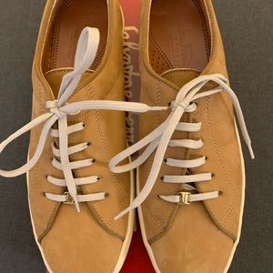 Salvatore ferragamo tennis shoes!